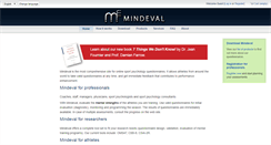 Desktop Screenshot of mindeval.com